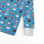 Dreamlet Freedom Cats Long Sleeve Pajama Set Bamboo Viscose Fabric - Everetts Place Boutique - 