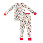 Dreamlet Freedom Dogs Patriotic Pajama Set With Stars And Stripes - Everetts Place Boutique - 