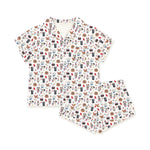 Dreamlet Freedom Dogs Womens Short Sleeve Pajama Set Bamboo Viscose - Everetts Place Boutique - 