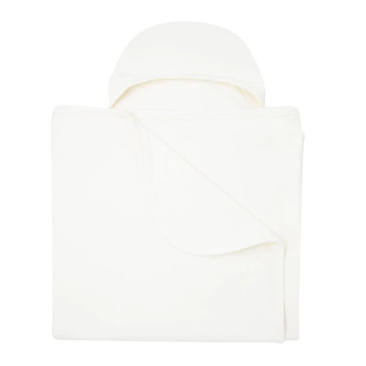 Hooded Baby Bath Towels Ultra Soft Absorbent Luxaboo French Terry Sweet Bamboo