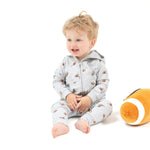 Angel Dear French Terry Zip Hoodie and Jogger Set for Kids - 