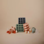 Mushie Fresh Food Feeder Freezer Tray for Purees and Mashed Foods - 