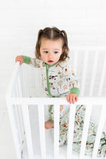 Hugga Babies Friendly Farms Zipper Lounger - Everetts Place Boutique - 