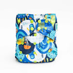 Fantasy: Essentials Pocket Cloth Diaper with Athletic Wicking Jersey, Grows with your Baby - Everetts Place Boutique - Pocket Diaper