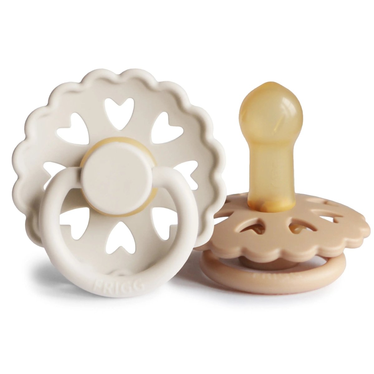 Mushie Frigg Andersen Fairytale Natural Rubber Pacifier 2 Pack - Everetts Place Boutique - 