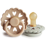 Mushie Frigg Andersen Fairytale Natural Rubber Pacifier 2 Pack - Everetts Place Boutique - 