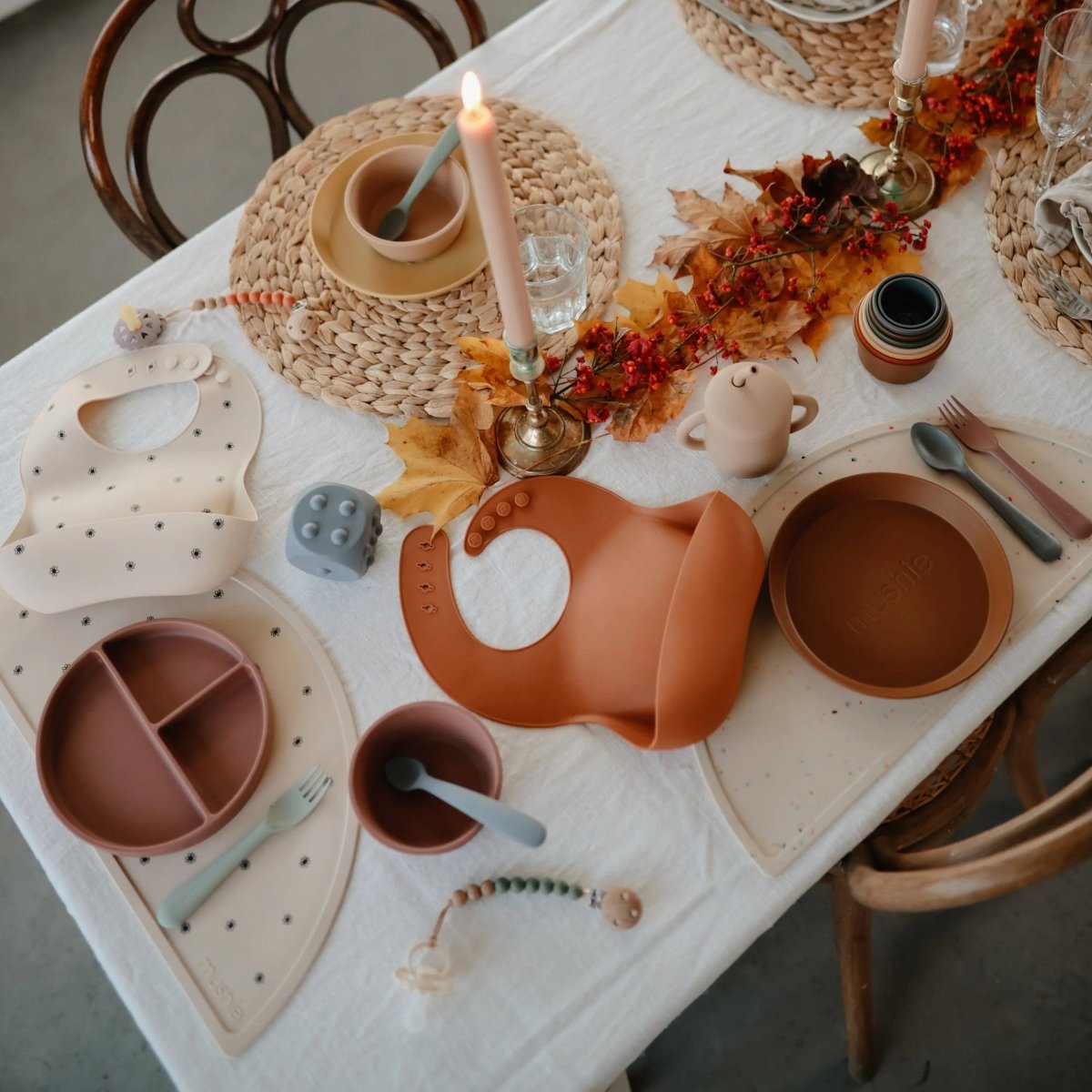 Mushie Frigg Andersen Fairytale Natural Rubber Pacifier 2 Pack - Everetts Place Boutique - 