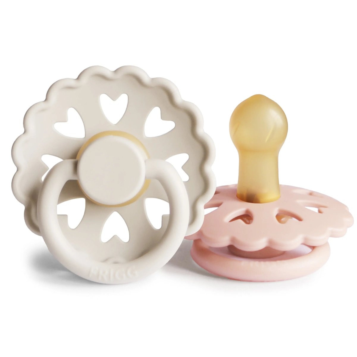 Mushie Frigg Andersen Fairytale Natural Rubber Pacifier 2 Pack - Everetts Place Boutique - 