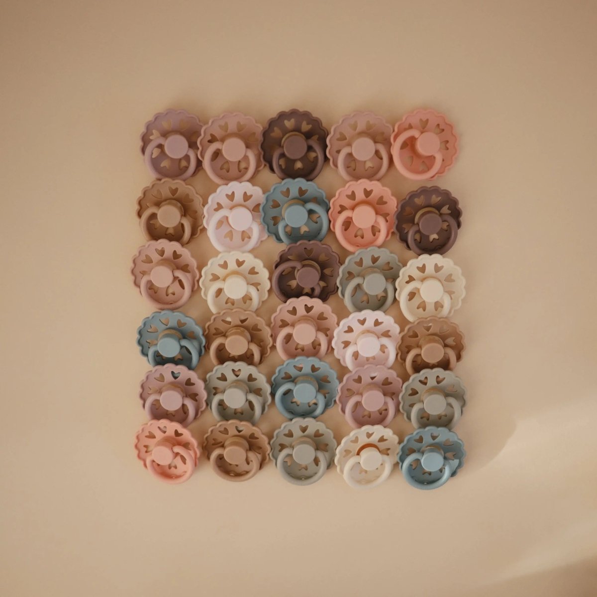 Mushie Frigg Andersen Fairytale Natural Rubber Pacifier 2 Pack - 