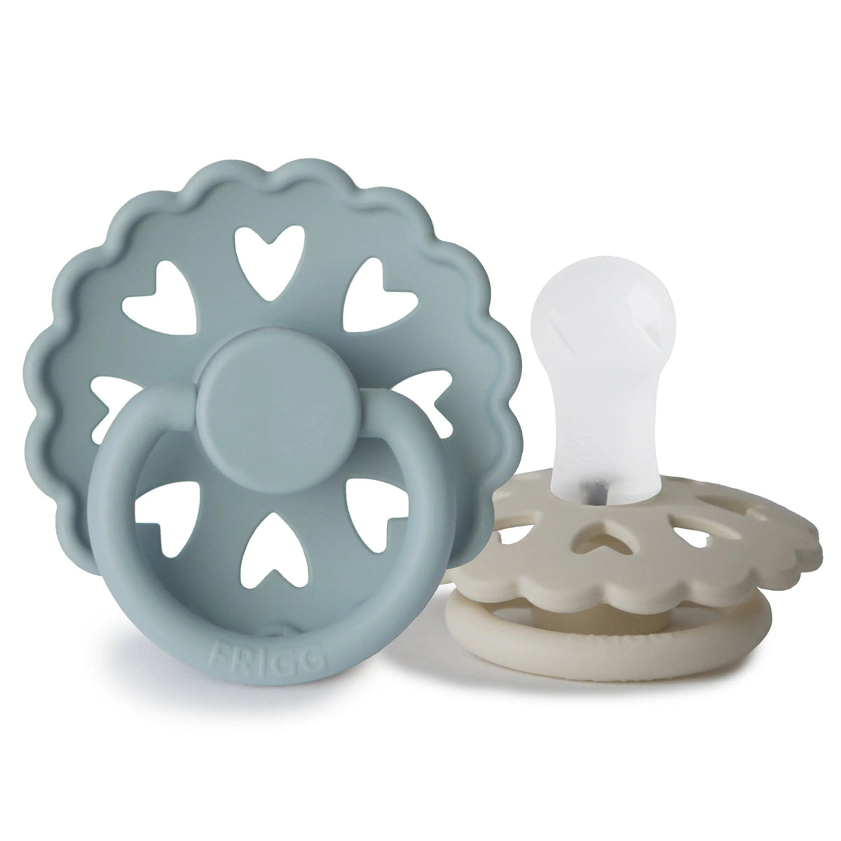 Mushie FRIGG Andersen Fairytale Silicone Pacifier 2-Pack -