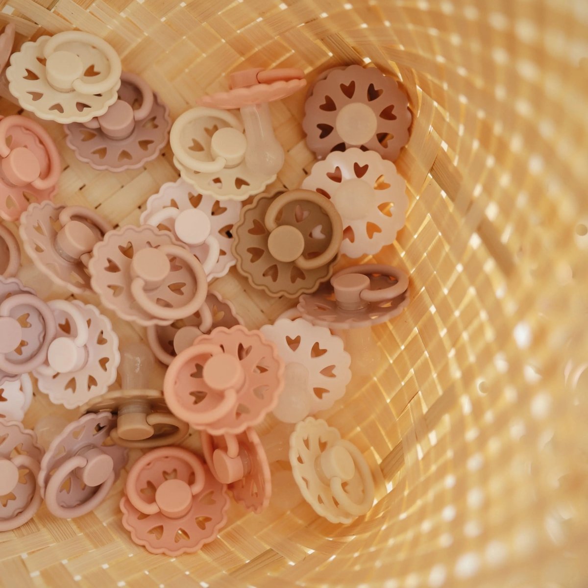 Mushie Frigg Andersen Fairytale Silicone Pacifier 2 Pack - 