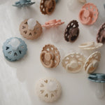 Mushie Frigg Andersen Fairytale Silicone Pacifier 2 Pack - 