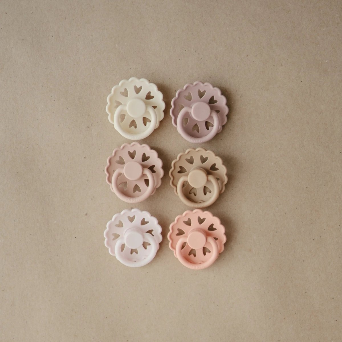 Mushie Frigg Andersen Fairytale Silicone Pacifier 2 Pack - 