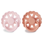 Mushie FRIGG Andersen Fairytale Silicone Pacifier 2-Pack -