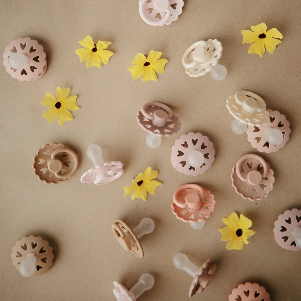 Mushie Frigg Andersen Fairytale Silicone Pacifier 2 Pack - 