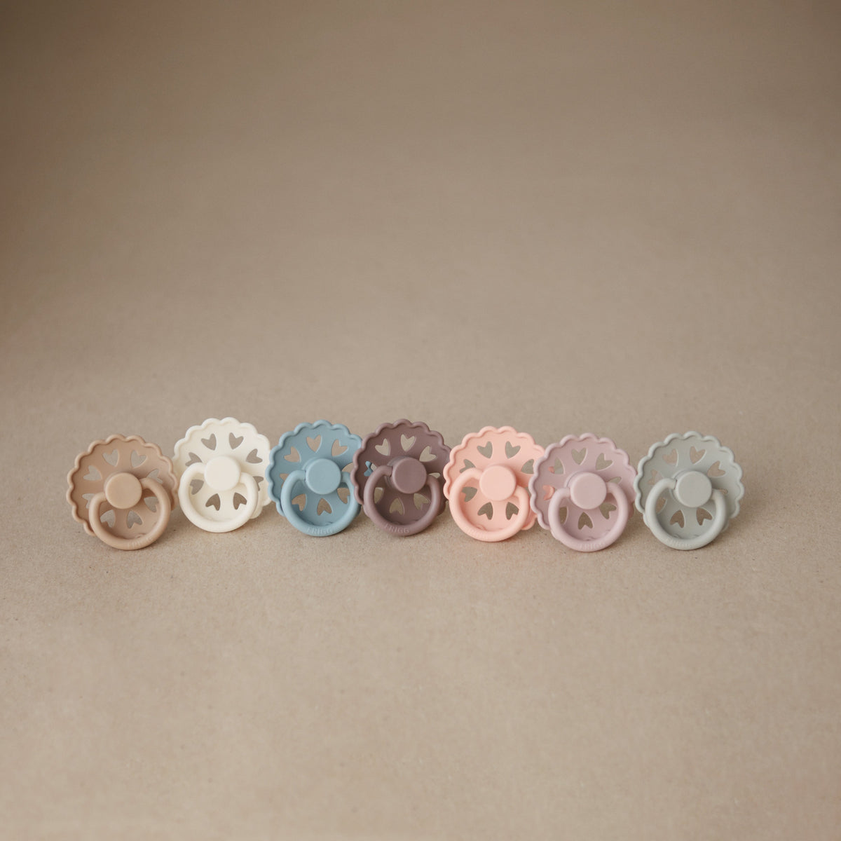 Mushie FRIGG Andersen Fairytale Silicone Pacifier 2-Pack -