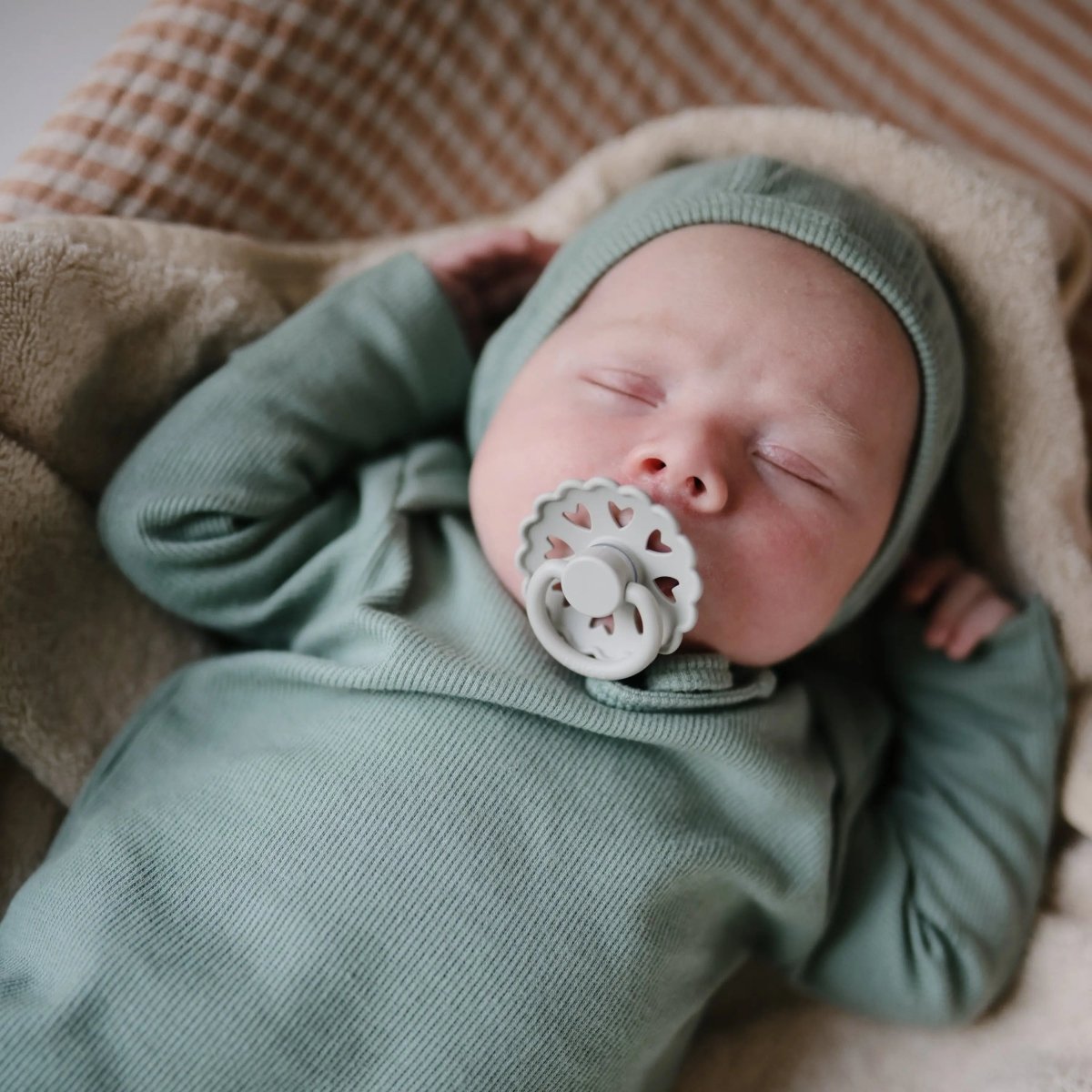 Mushie Frigg Andersen Fairytale Silicone Pacifier 2 Pack - 