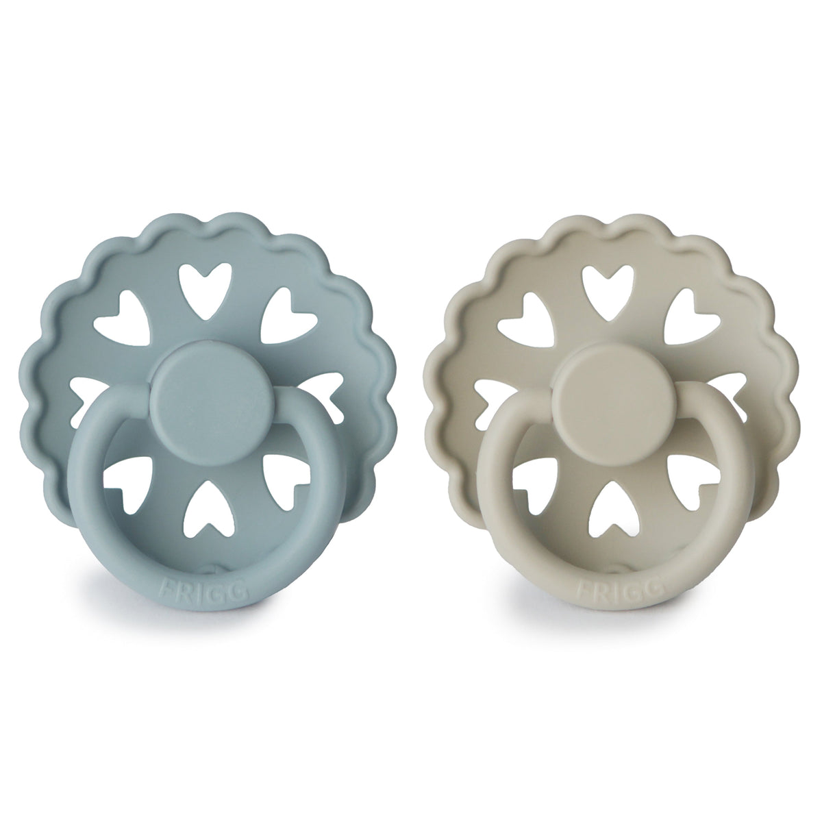 Mushie FRIGG Andersen Fairytale Silicone Pacifier 2-Pack -