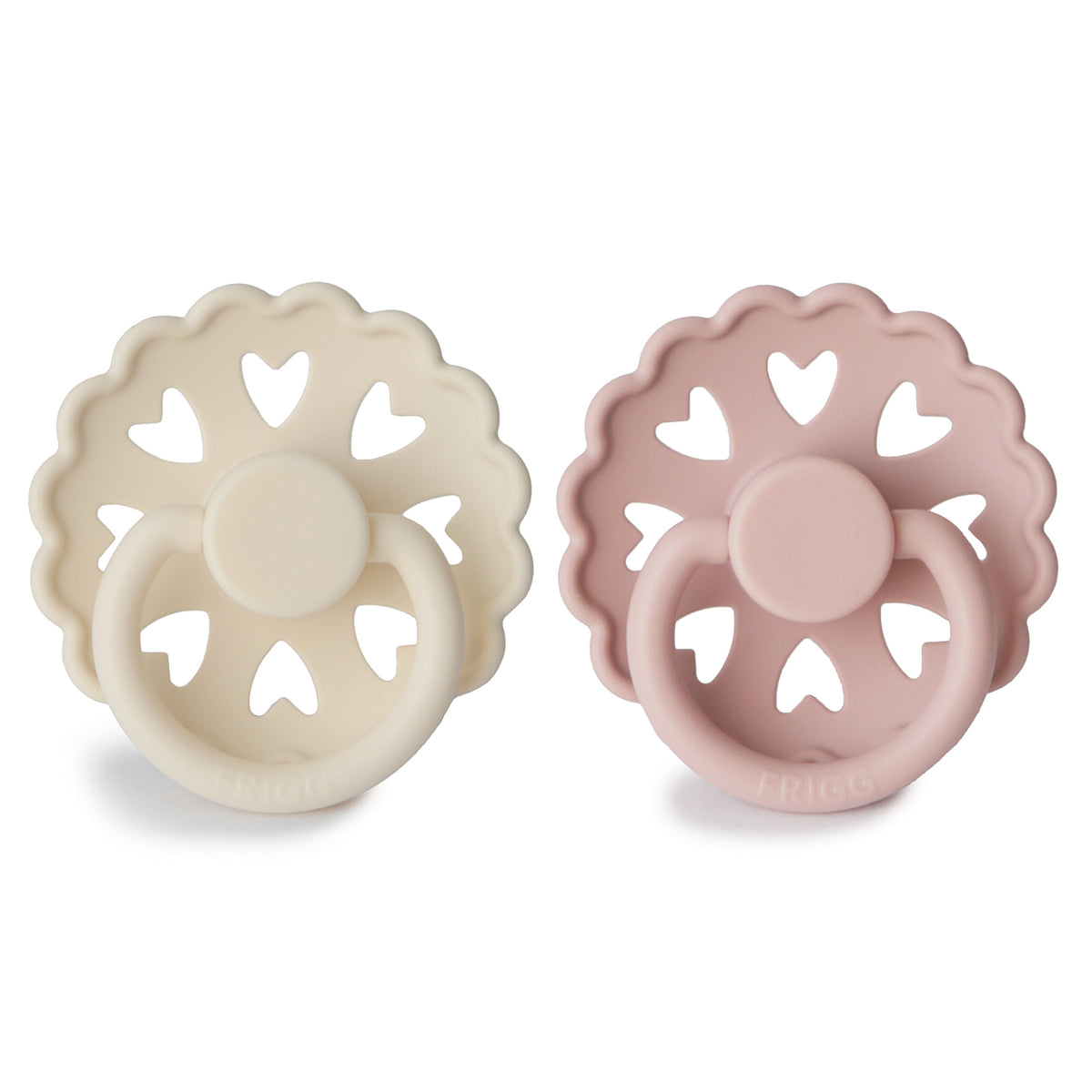 Mushie FRIGG Andersen Fairytale Silicone Pacifier 2-Pack -