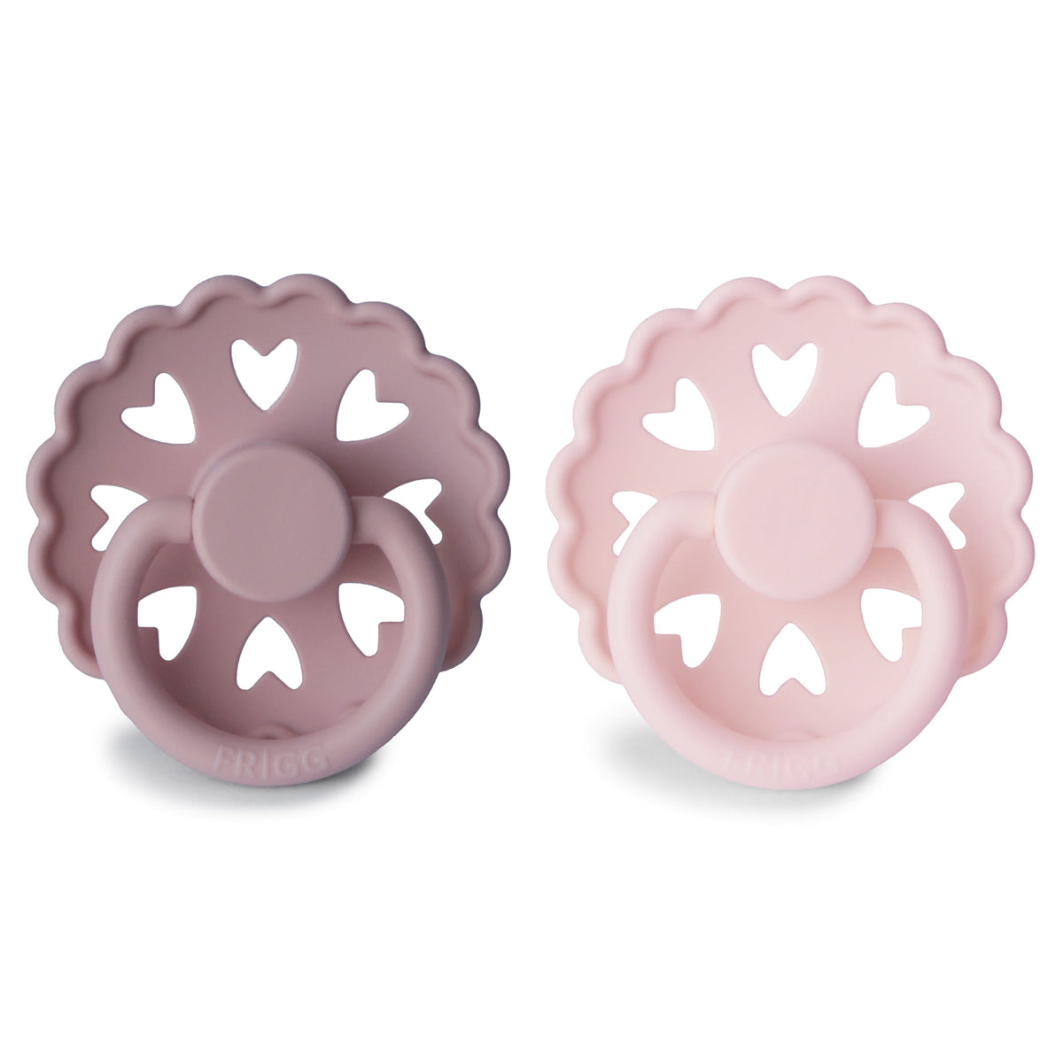 Mushie FRIGG Andersen Fairytale Silicone Pacifier 2-Pack -