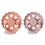 Mushie Frigg Andersen Fairytale Silicone Pacifier 2 Pack - 