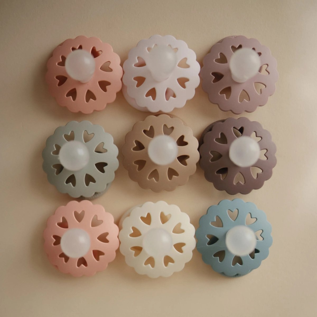 Mushie Frigg Andersen Fairytale Silicone Pacifier 2 Pack - 