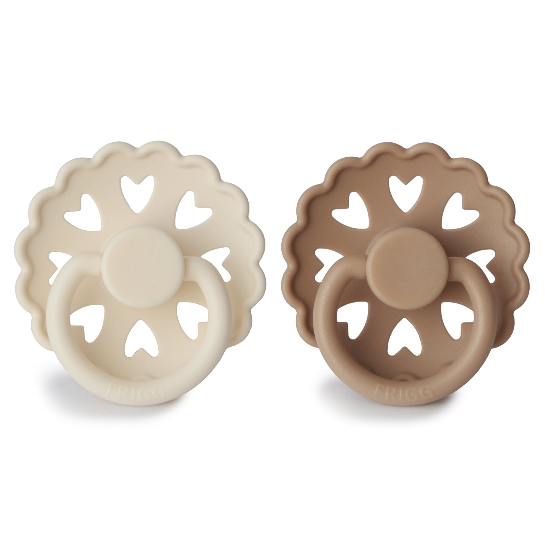 Mushie FRIGG Andersen Fairytale Silicone Pacifier 2-Pack -