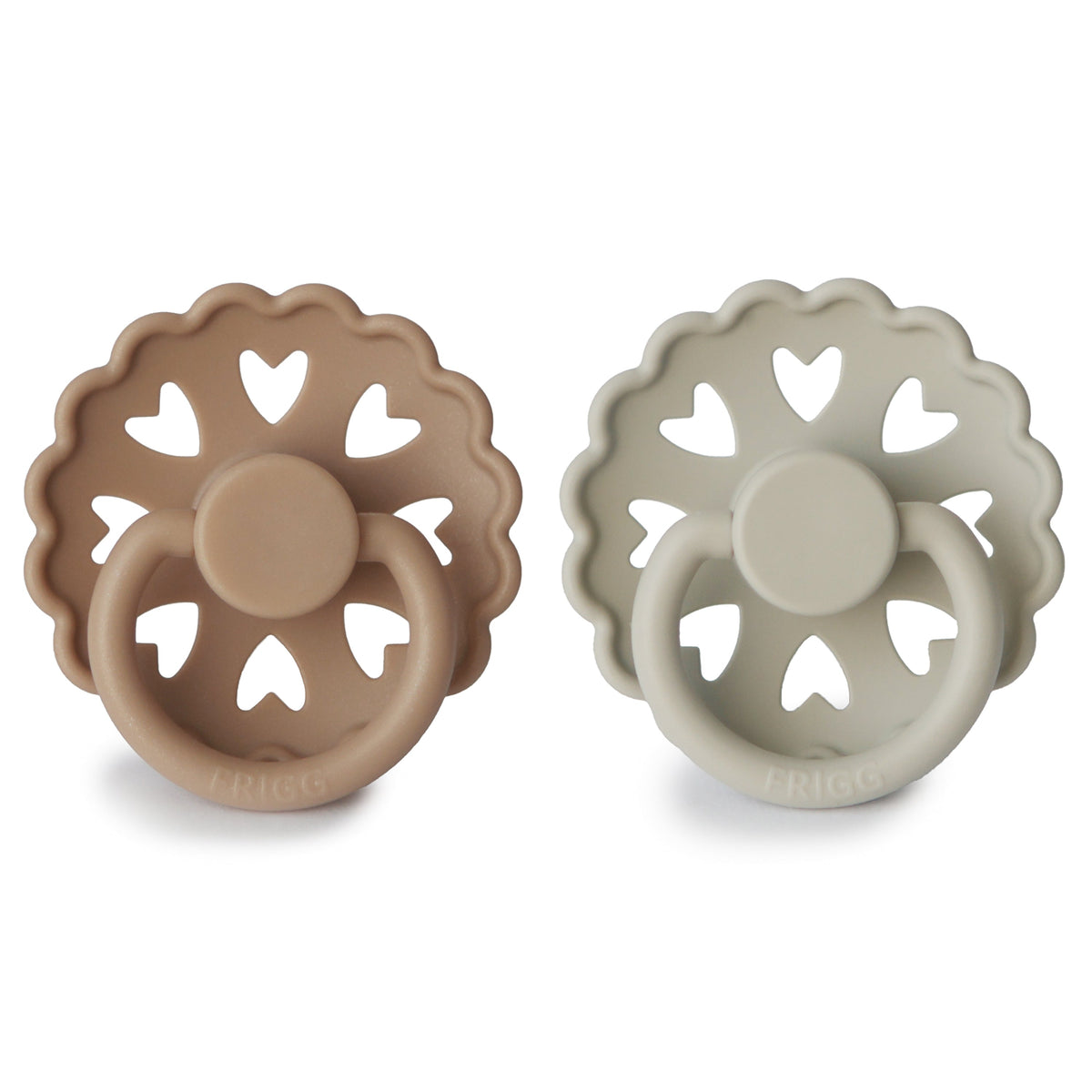Mushie FRIGG Andersen Fairytale Silicone Pacifier 2-Pack -