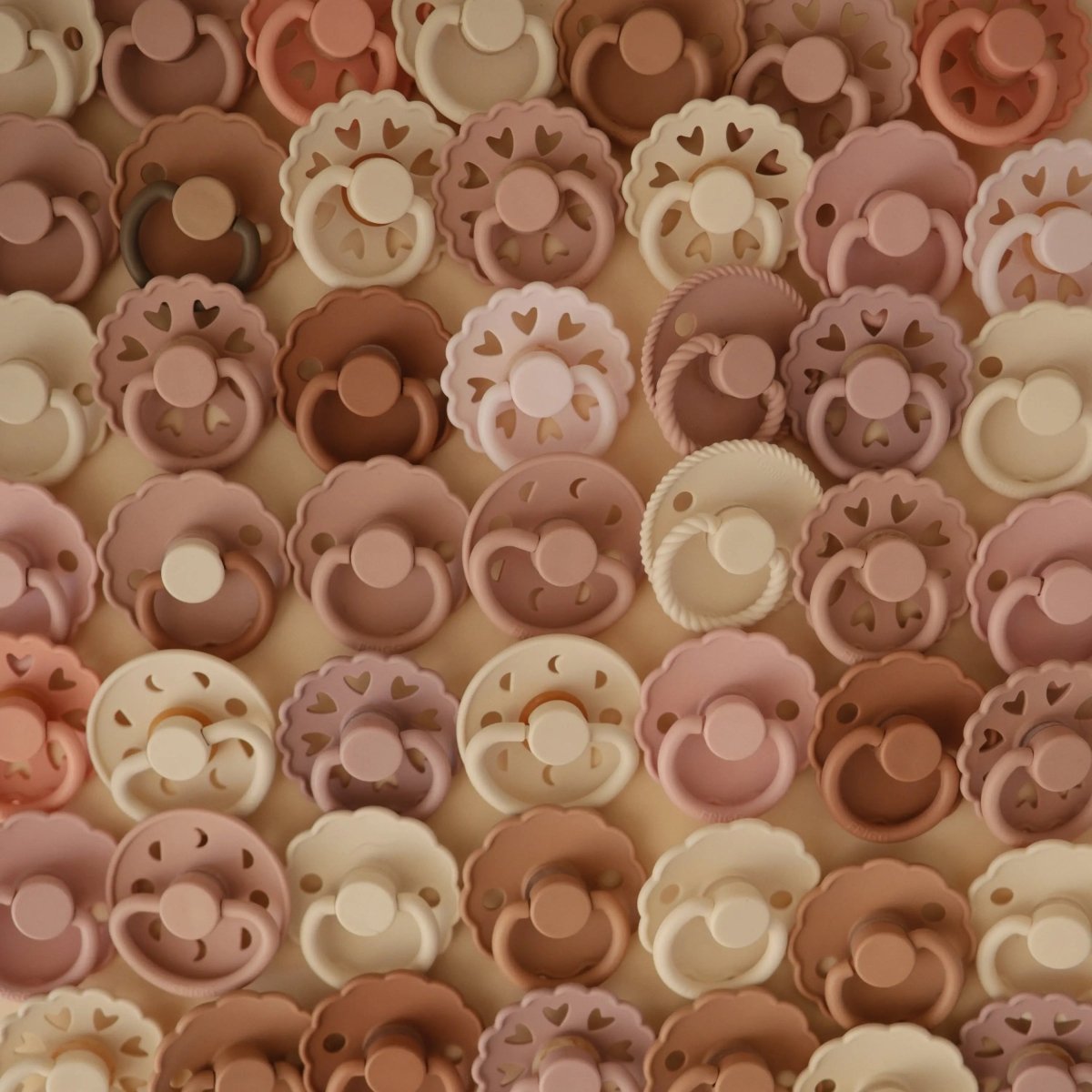 Mushie Frigg Andersen Fairytale Silicone Pacifier 2 Pack - 