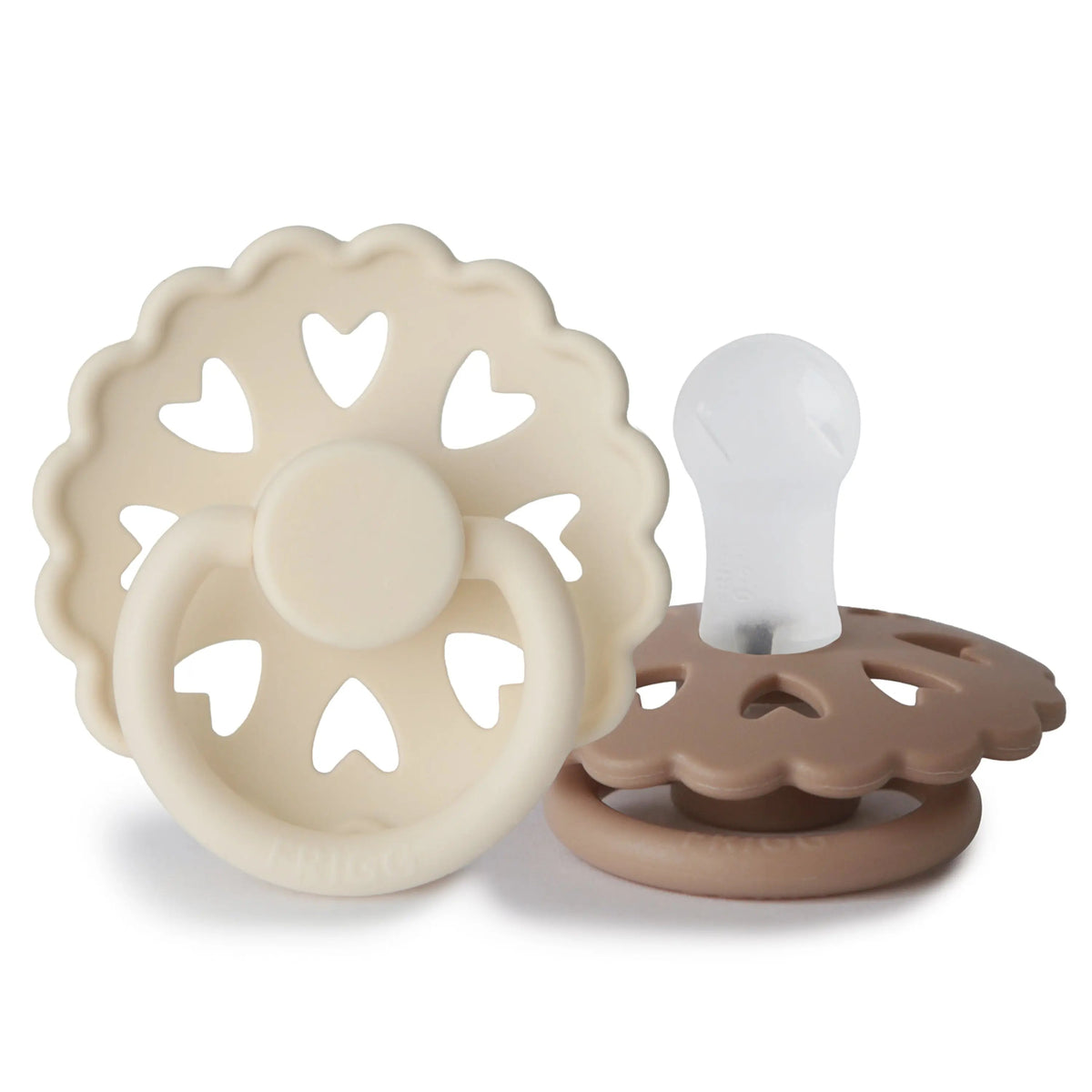 Mushie FRIGG Andersen Fairytale Silicone Pacifier 2-Pack -