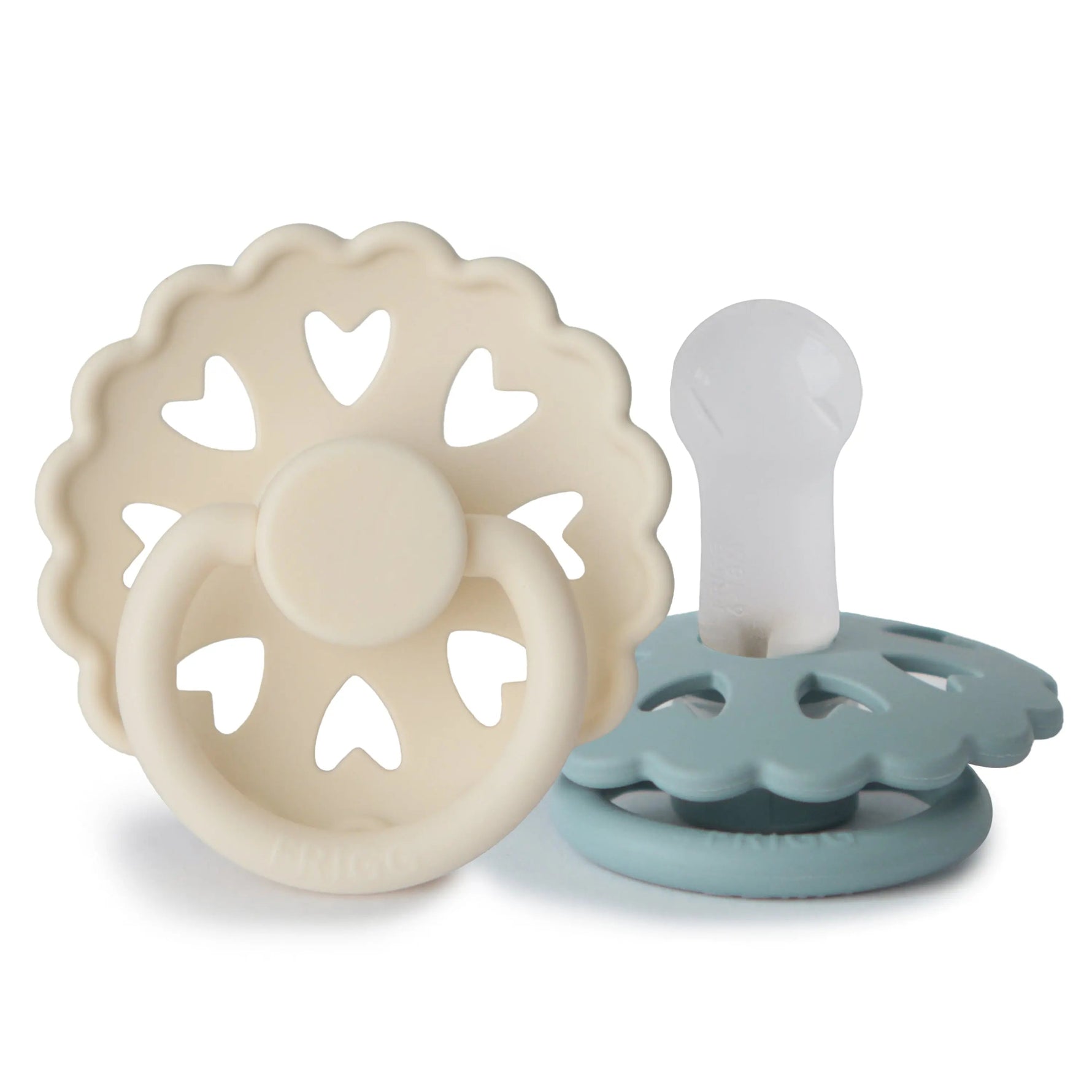 Mushie FRIGG Andersen Fairytale Silicone Pacifier 2-Pack -