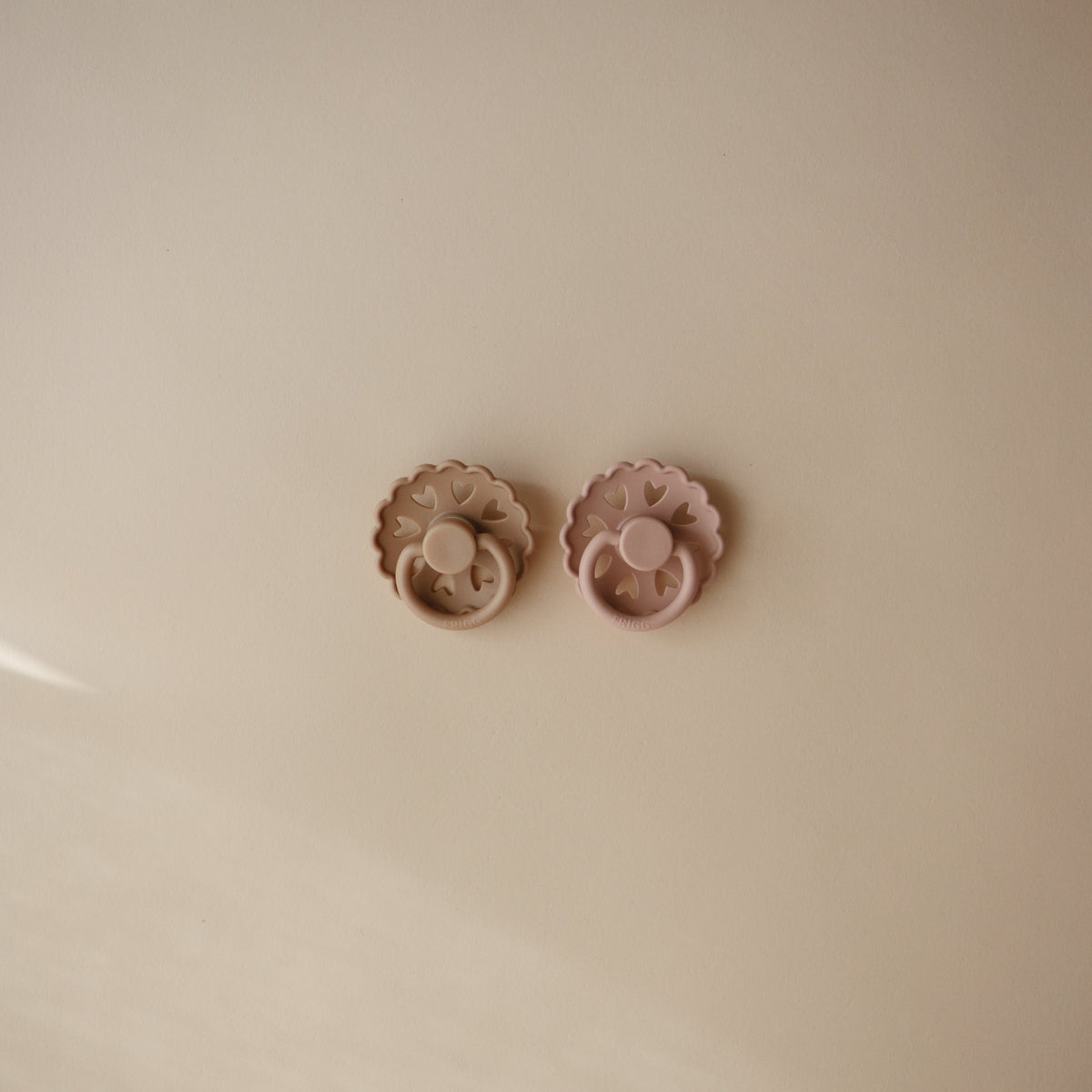 Mushie FRIGG Andersen Fairytale Silicone Pacifier 2-Pack -