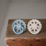 Mushie FRIGG Andersen Fairytale Silicone Pacifier 2-Pack -