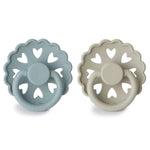 Mushie Frigg Andersen Fairytale Silicone Pacifier 2 Pack - 