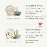 Mushie FRIGG Andersen Fairytale Silicone Pacifier 2 - Pack