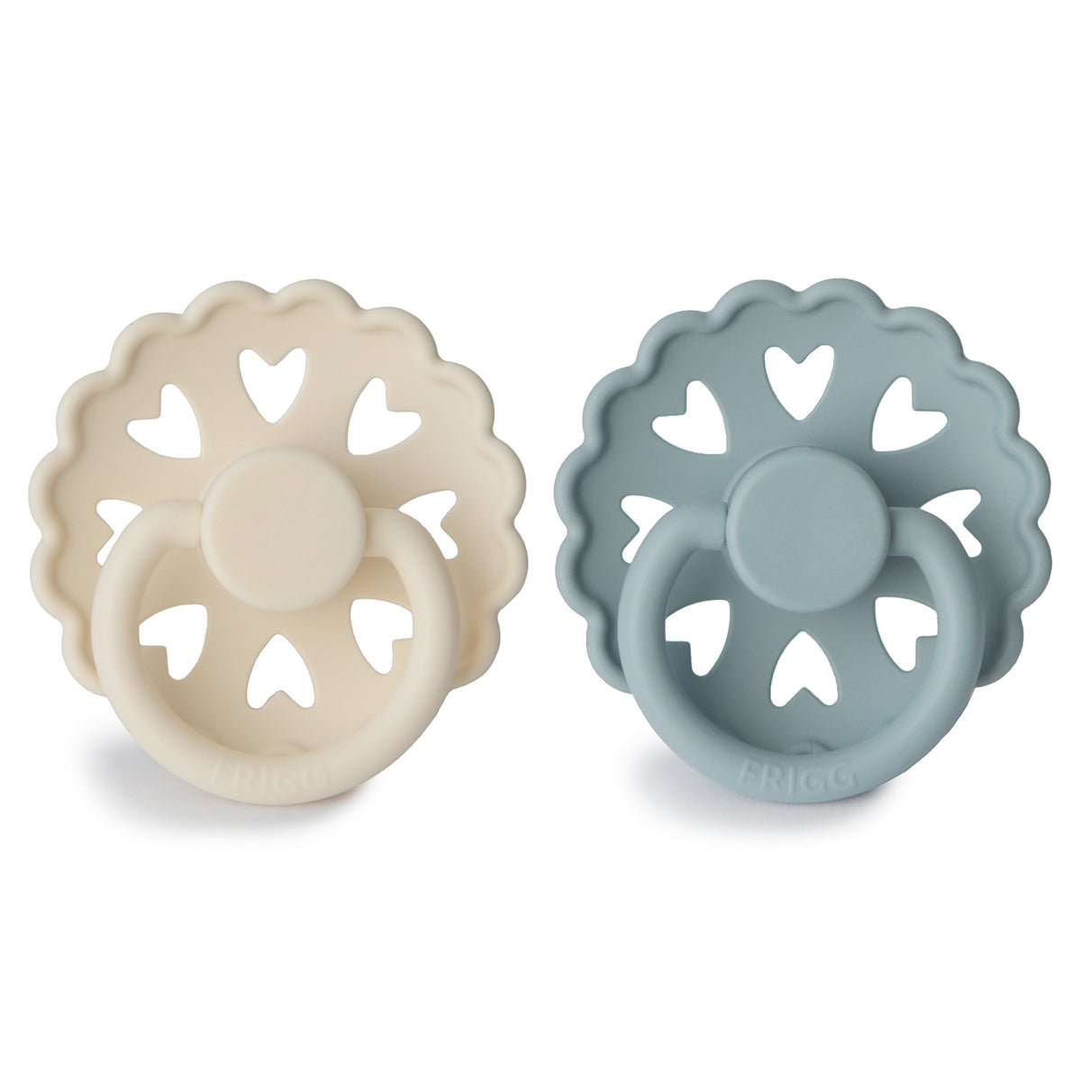 Mushie FRIGG Andersen Fairytale Silicone Pacifier 2-Pack -
