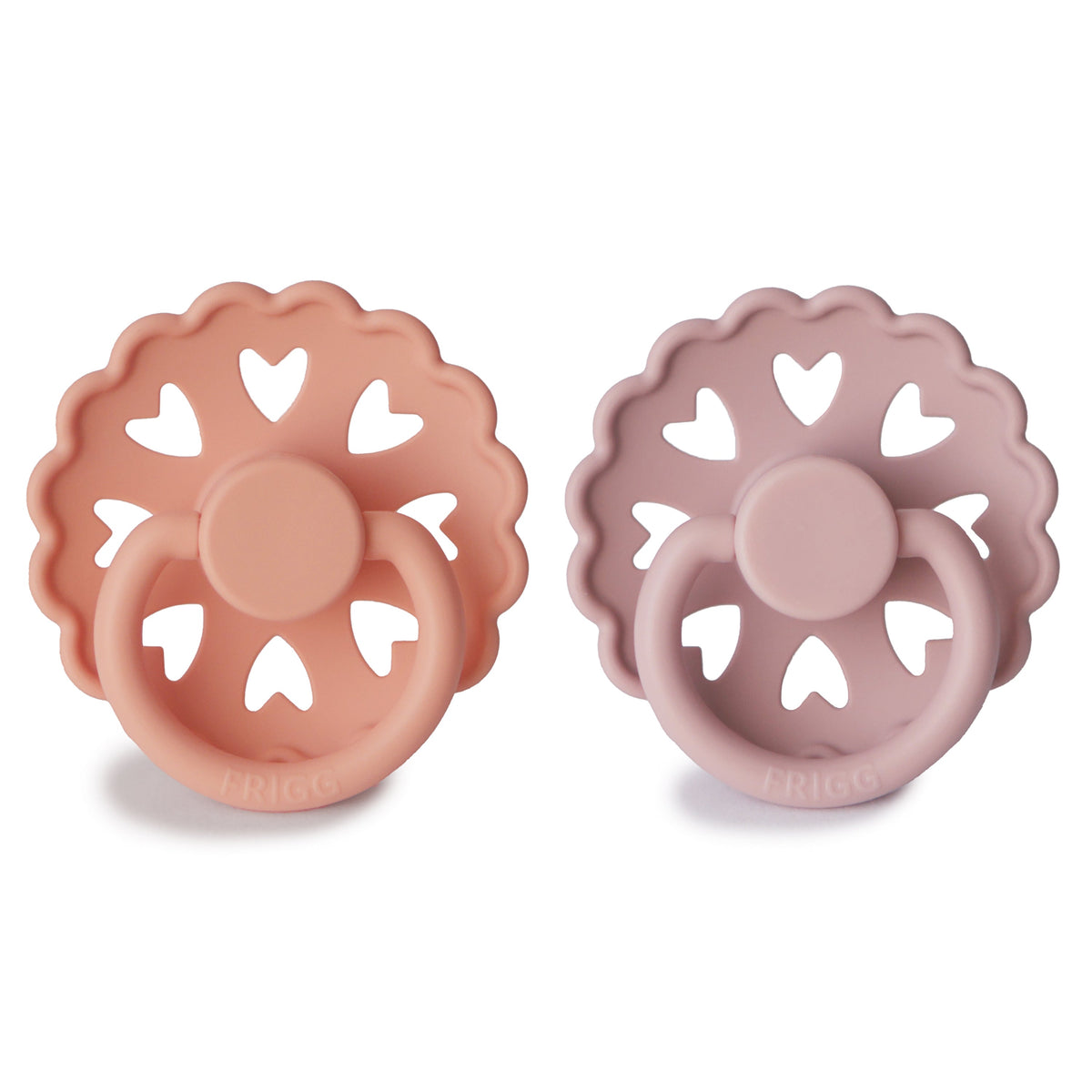 Mushie FRIGG Andersen Fairytale Silicone Pacifier 2-Pack -