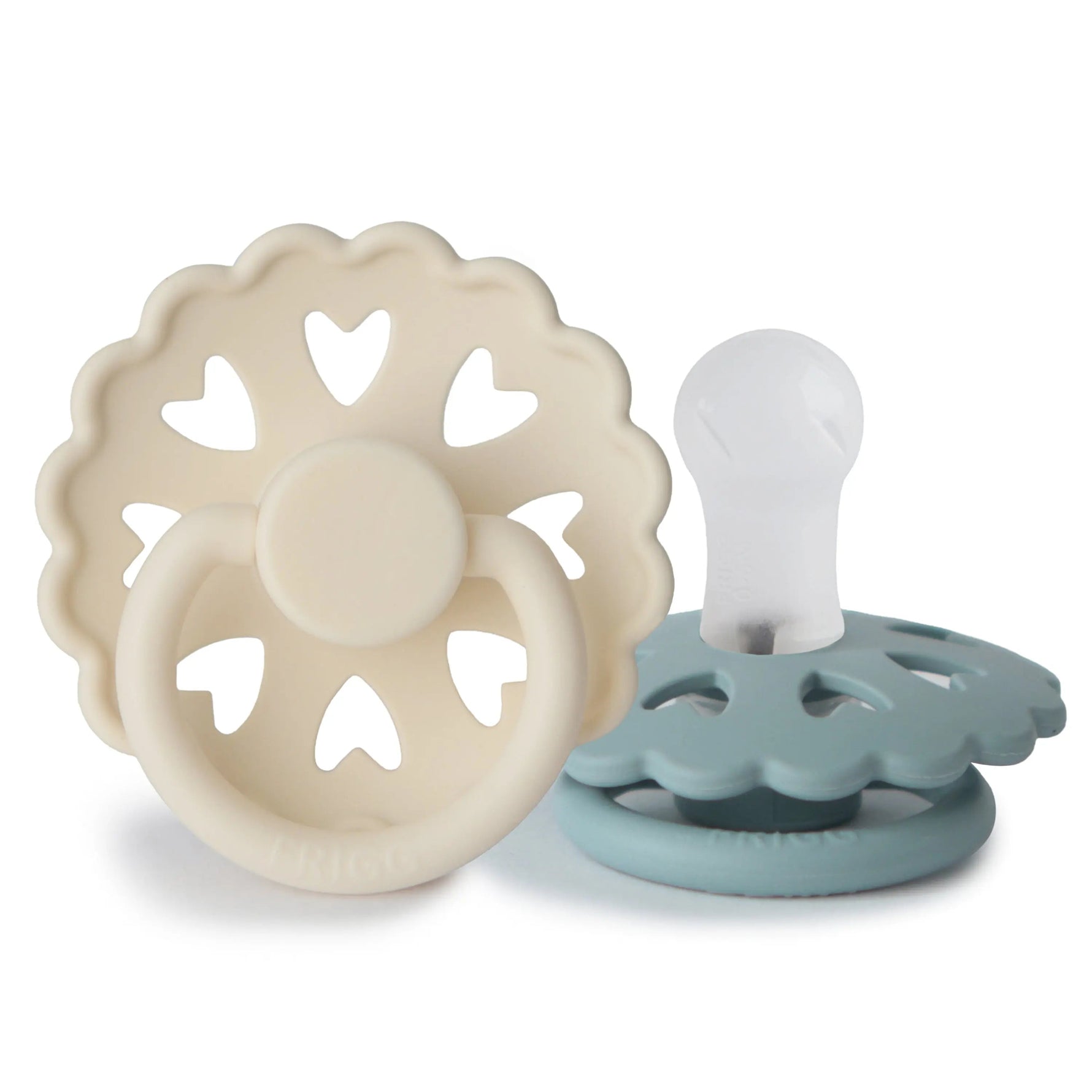 Mushie FRIGG Andersen Fairytale Silicone Pacifier 2-Pack -