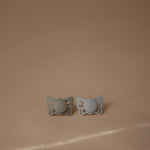 Mushie Frigg Butterfly Anatomical Silicone Pacifier 2 Pack 0 to 6 Months - Everetts Place Boutique - 