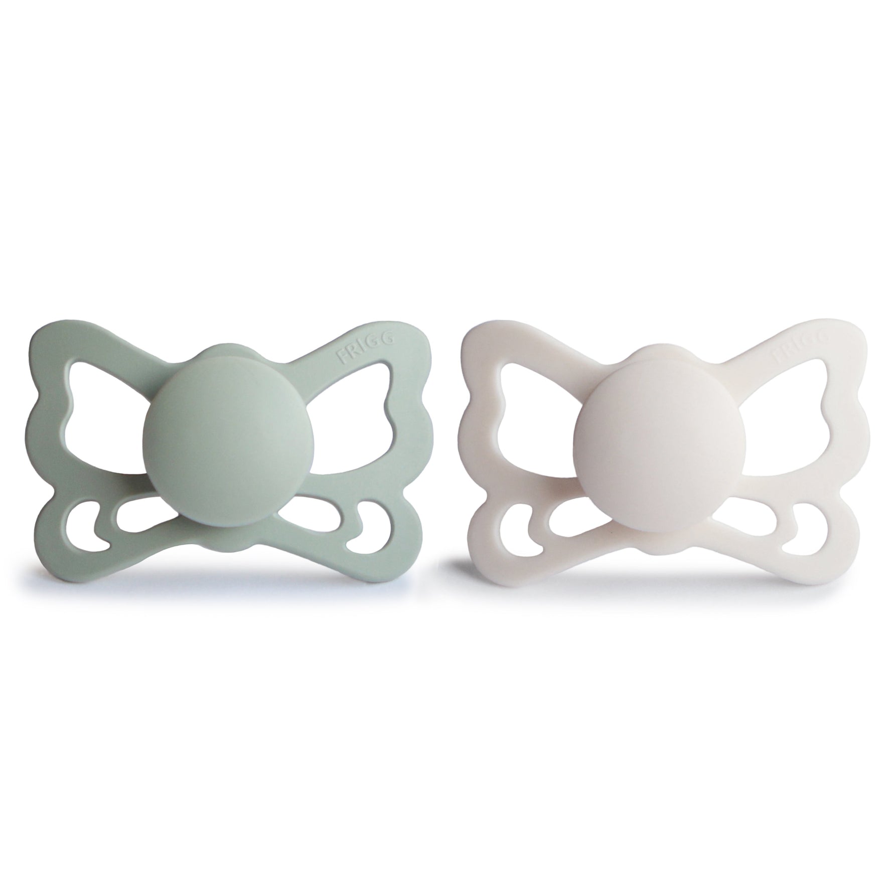 Mushie FRIGG Butterfly Anatomical Silicone Pacifier 2 - Pack (6 - 18 Months)Everetts Place