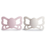 Mushie FRIGG Butterfly Anatomical Silicone Pacifier 2 - Pack (6 - 18 Months)Everetts Place