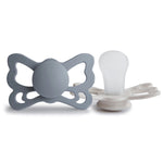 Mushie FRIGG Butterfly Anatomical Silicone Pacifier 2 - Pack (6 - 18 Months) - 