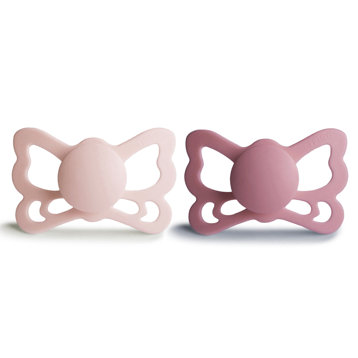 Mushie FRIGG Butterfly Anatomical Silicone Pacifier 2 - Pack (6 - 18 Months)Everetts Place