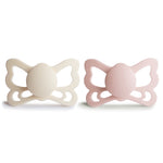 Mushie FRIGG Butterfly Anatomical Silicone Pacifier 2 - Pack (6 - 18 Months)Everetts Place