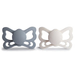 Mushie FRIGG Butterfly Anatomical Silicone Pacifier 2 - Pack (6 - 18 Months)Everetts Place