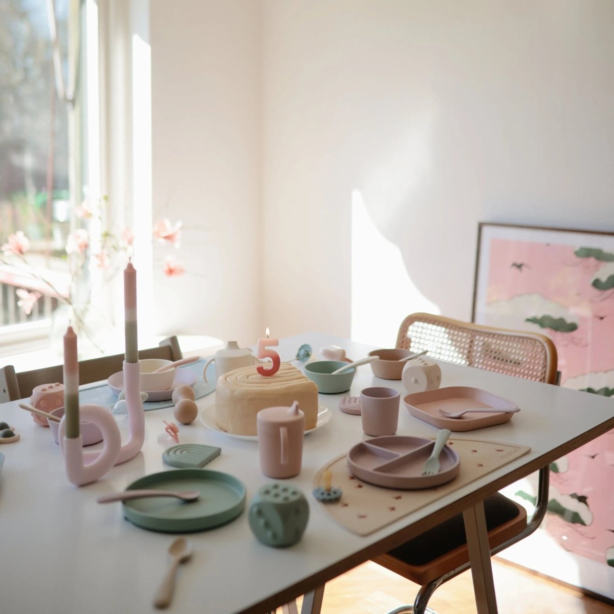 Mushie Frigg Butterfly Anatomical Silicone Pacifier 2 Pack 6 to 18 Months - Everetts Place Boutique - 