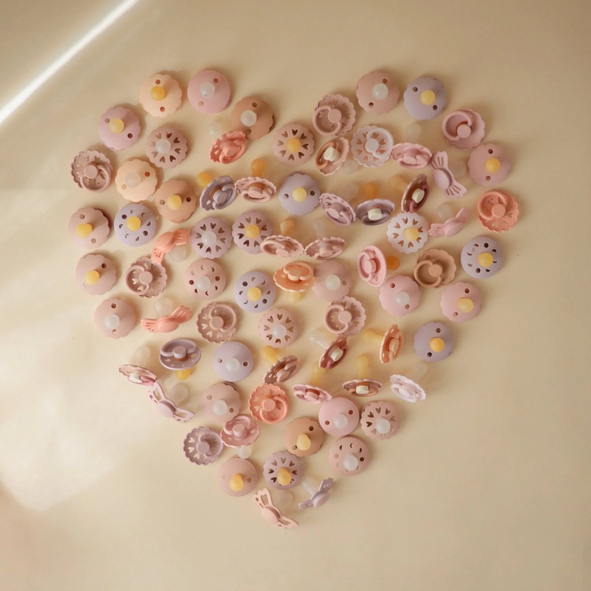 Mushie Frigg Butterfly Anatomical Silicone Pacifier 2 Pack 6 to 18 Months - 