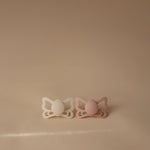 Mushie Frigg Butterfly Anatomical Silicone Pacifier 2 Pack 6 to 18 Months - Everetts Place Boutique - 