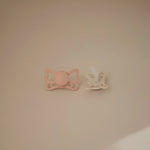 Mushie Frigg Butterfly Anatomical Silicone Pacifier 2 Pack 6 to 18 Months - 