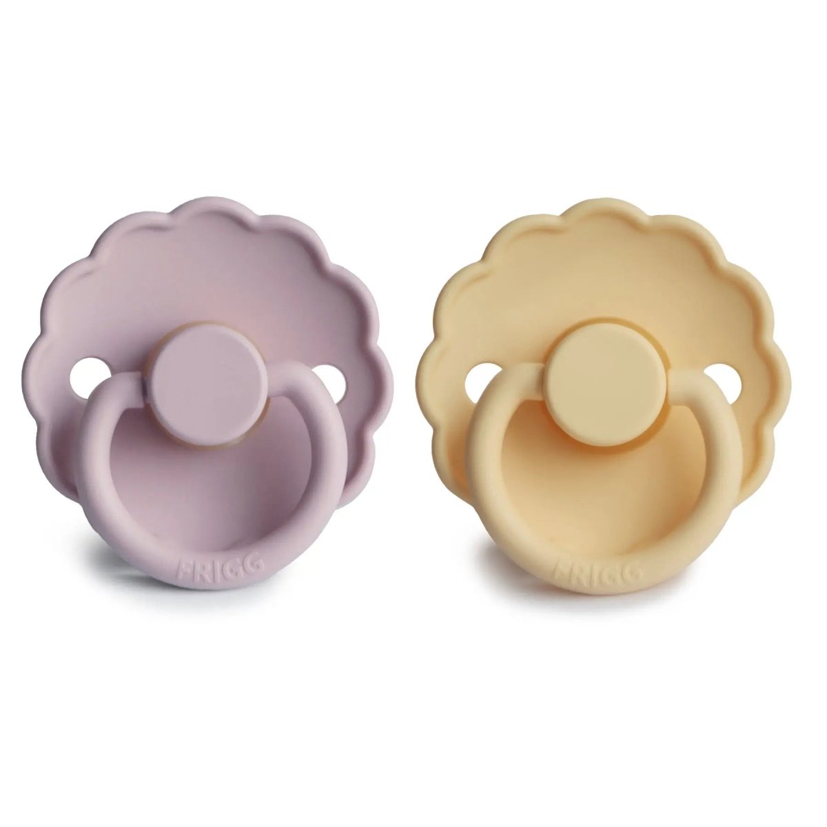 Mushie Frigg Daisy Natural Rubber Pacifier Two Pack - Everetts Place Boutique - 